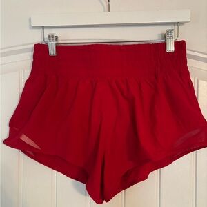 Vibrant Red Women's Shorts